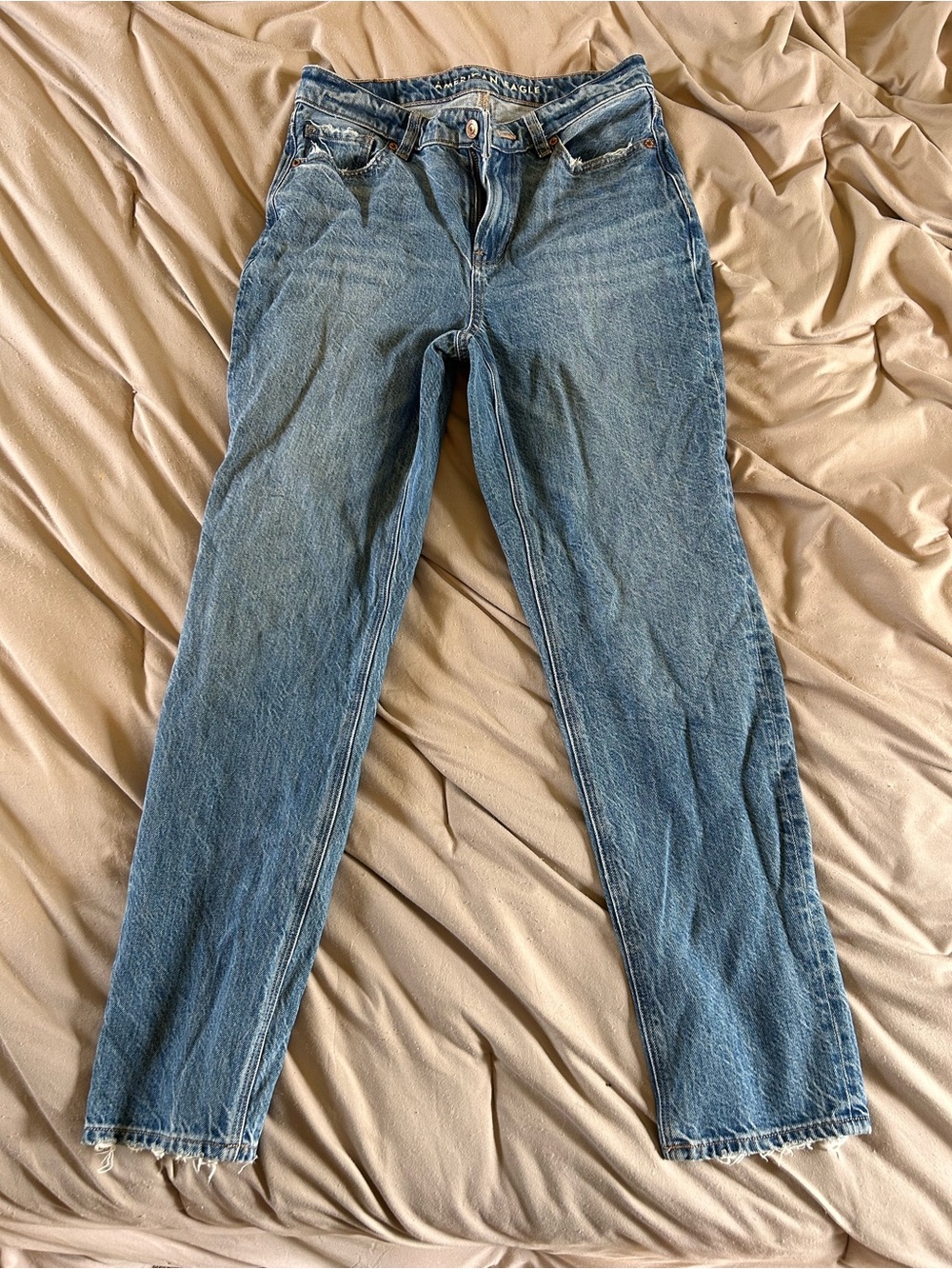 AE Classic High-Rise Women's Blue Jeans